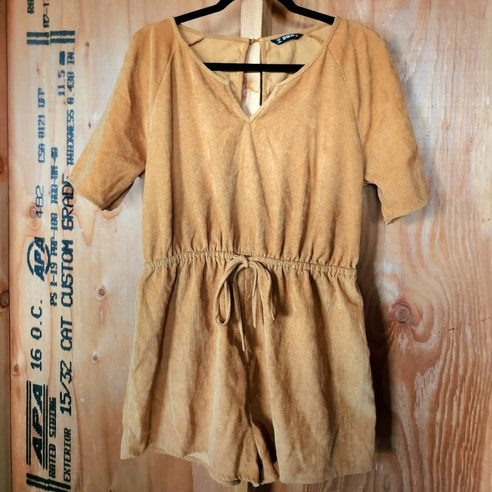 Mustard Yellow Romper "BUY1 GET1 FREE"